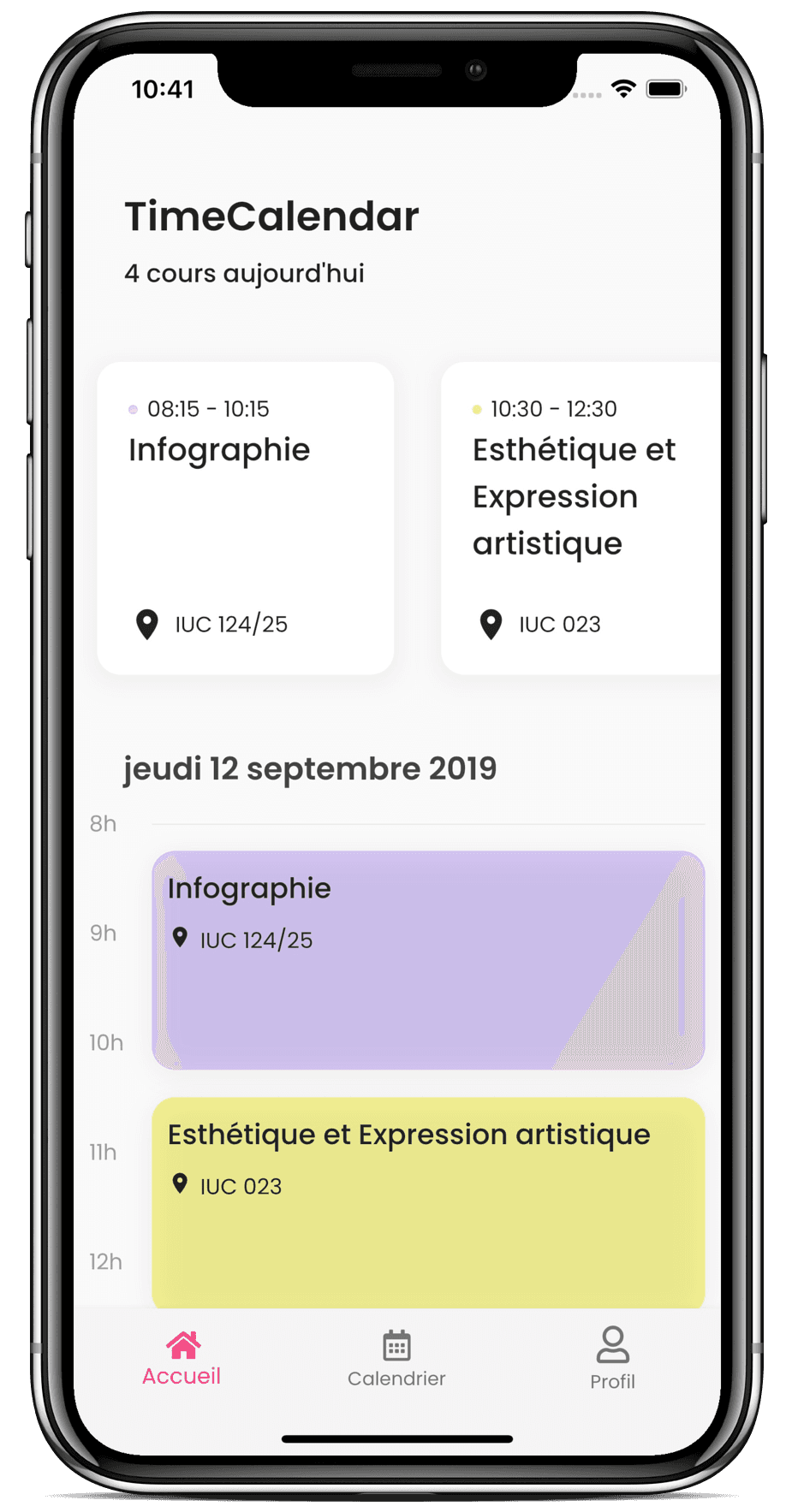 App mockup
